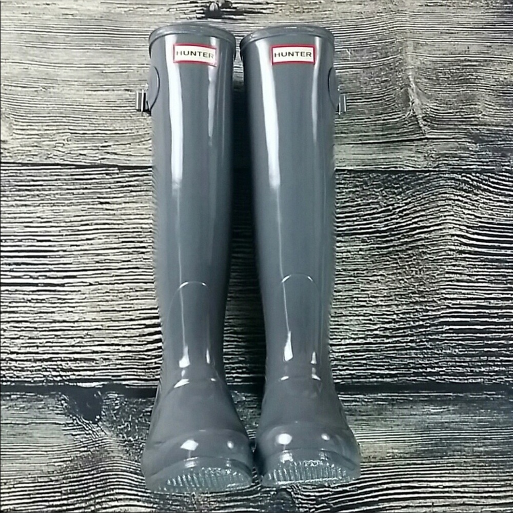 Hunter Boots Gray (Original High Rain Boots)